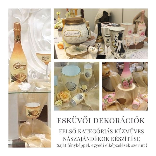 esküvői dekoráció