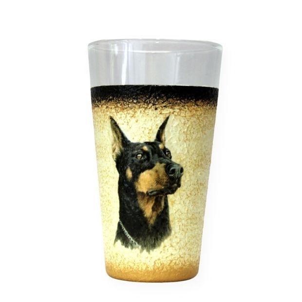 Dobermann vizes pohár gazdiknak