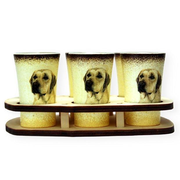 Kutyás ajándék - Labrador pohárkészlet