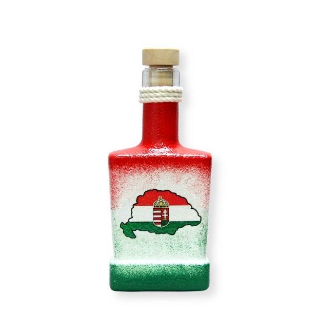 Címeres pálinkás üveg - különleges ajándék