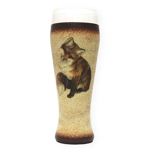 Vadászoknak - Róka képpel sörös korsó