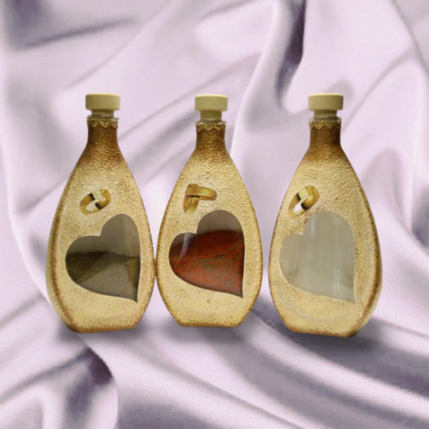 Homokszórás ceremónia szett