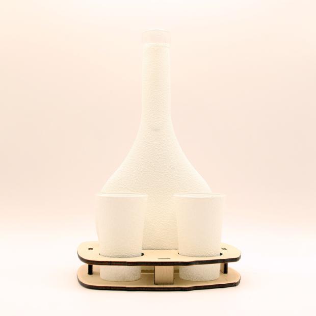 Egyénre szabható egyedi kézműves pálinka kínáló szett