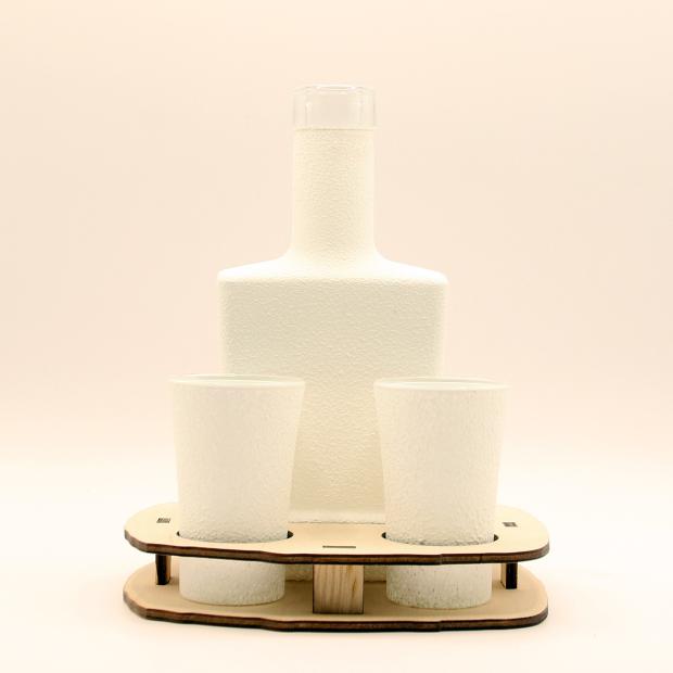 Egyedi képpel és szöveggel elkészíthető kínáló szett  - kézműves  ajándék