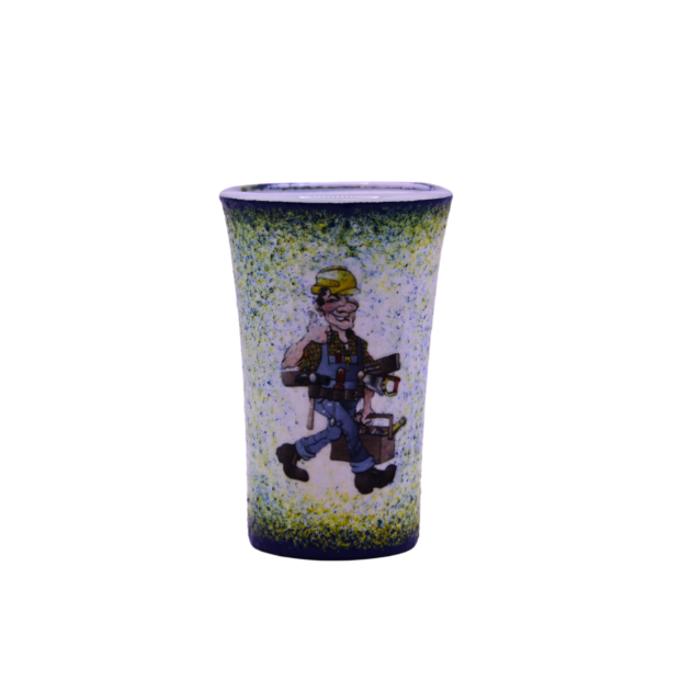 Snapszos pohár - barkácsoló  férjünknek, barátunknak