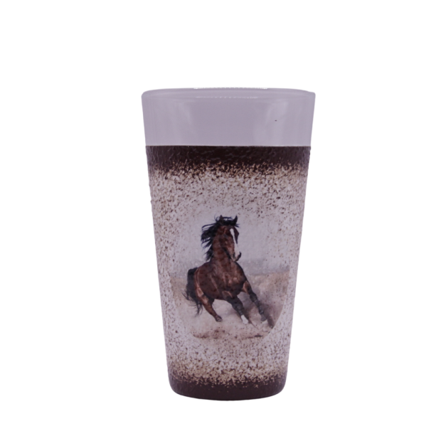 Lovas vizes pohár  gyerekeknek - egyénre szabható ( saját ló fotója )